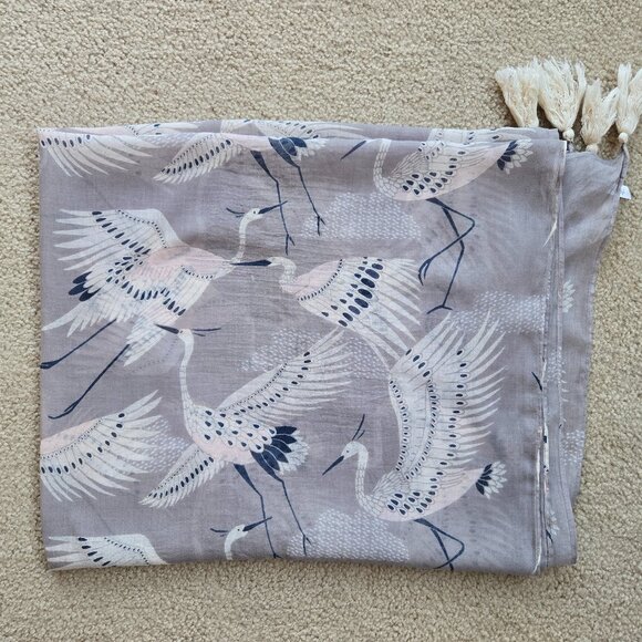 Danica Studios Accessories - Danica Studios Cotton Crane Scarf